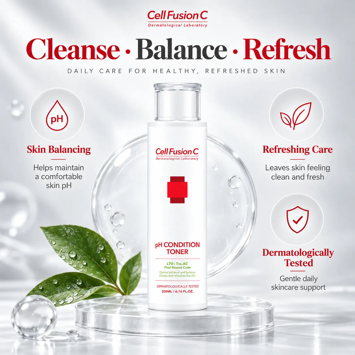 Cell Fusion C Tre.ac pH Condition Toner 200ml