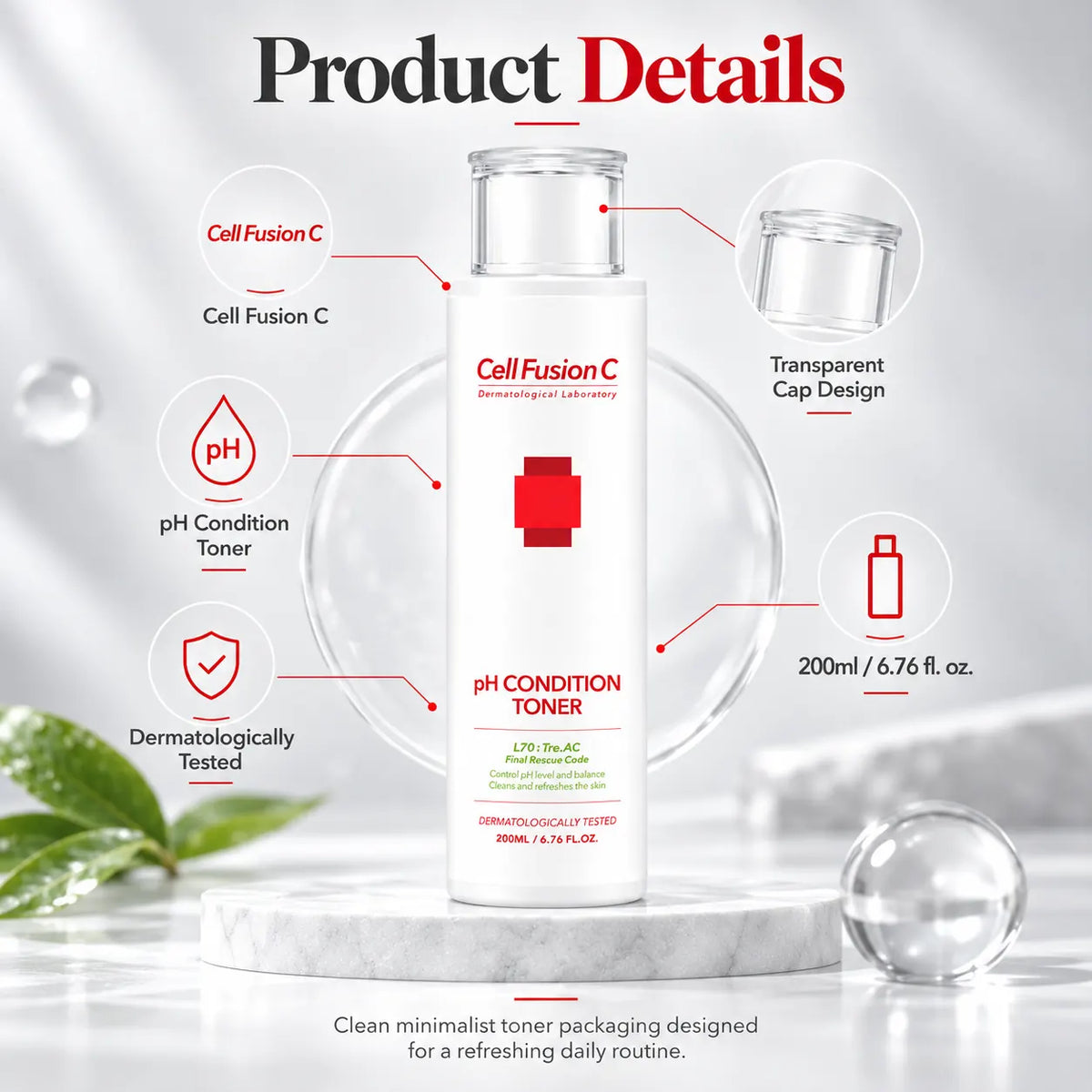 Cell Fusion C Tre.ac pH Condition Toner 200ml