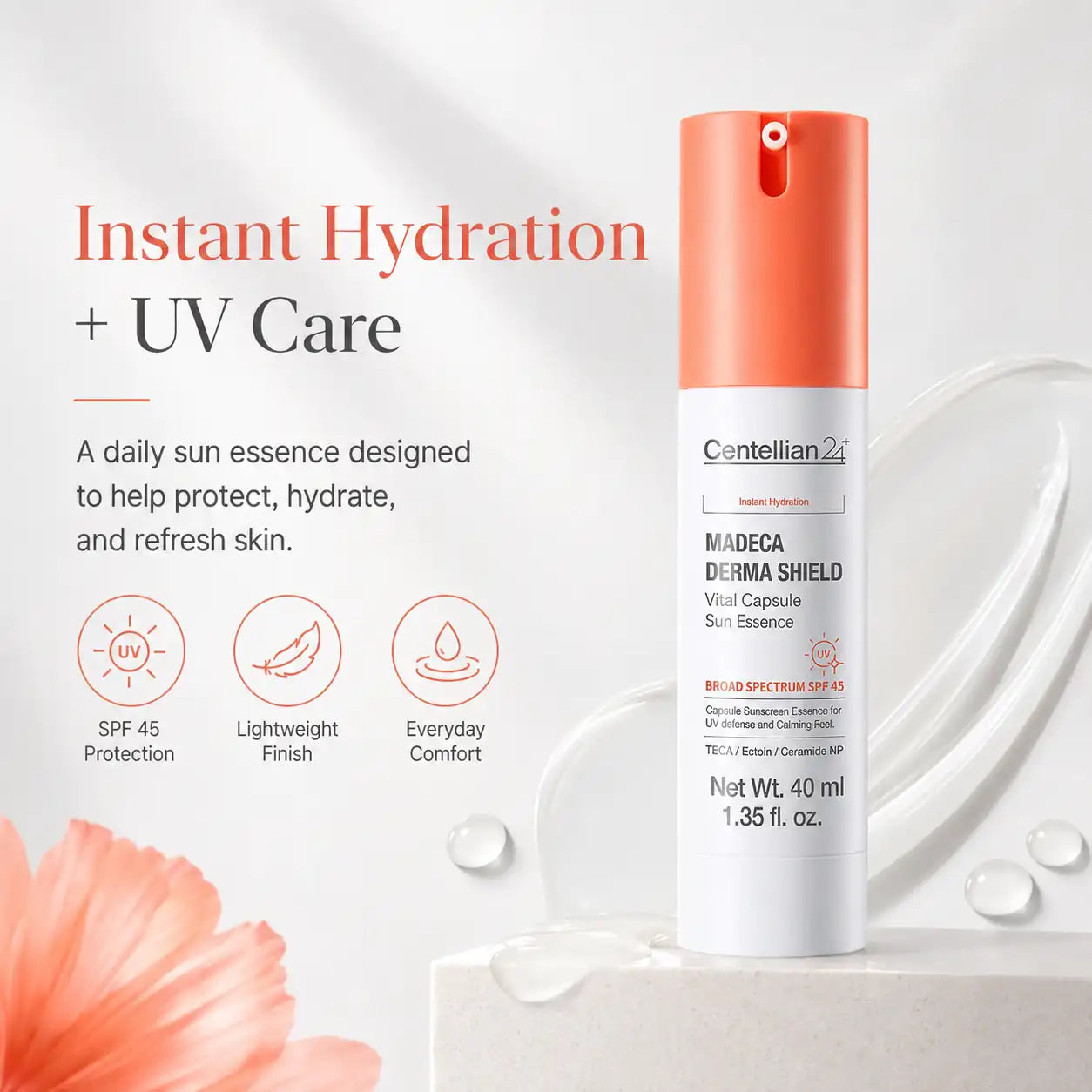 Centellian24 Derma Shield Vital Capsule Sun Essence 40ml