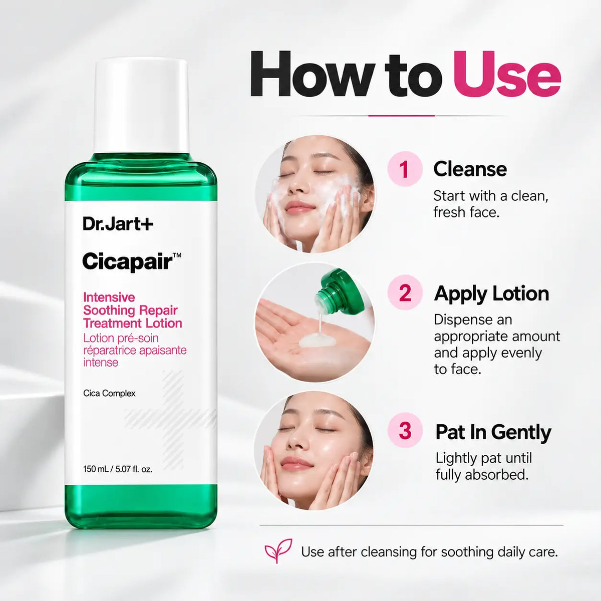 Dr. Jart+ Cicapair Intensive Soothing Repair care Lotion 150ml