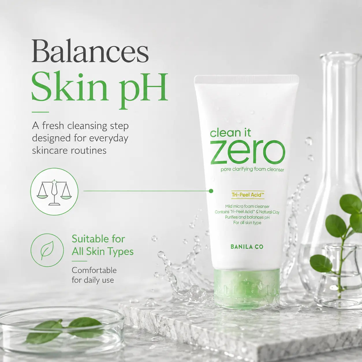 Banila Co Clean It Zero Foam Cleanser Pore Clarifying 150ml