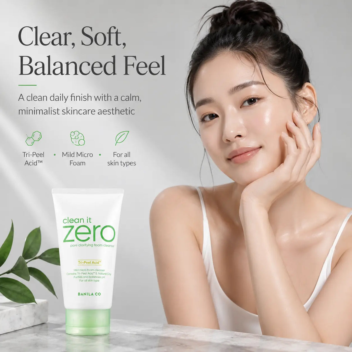 Banila Co Clean It Zero Foam Cleanser Pore Clarifying 150ml