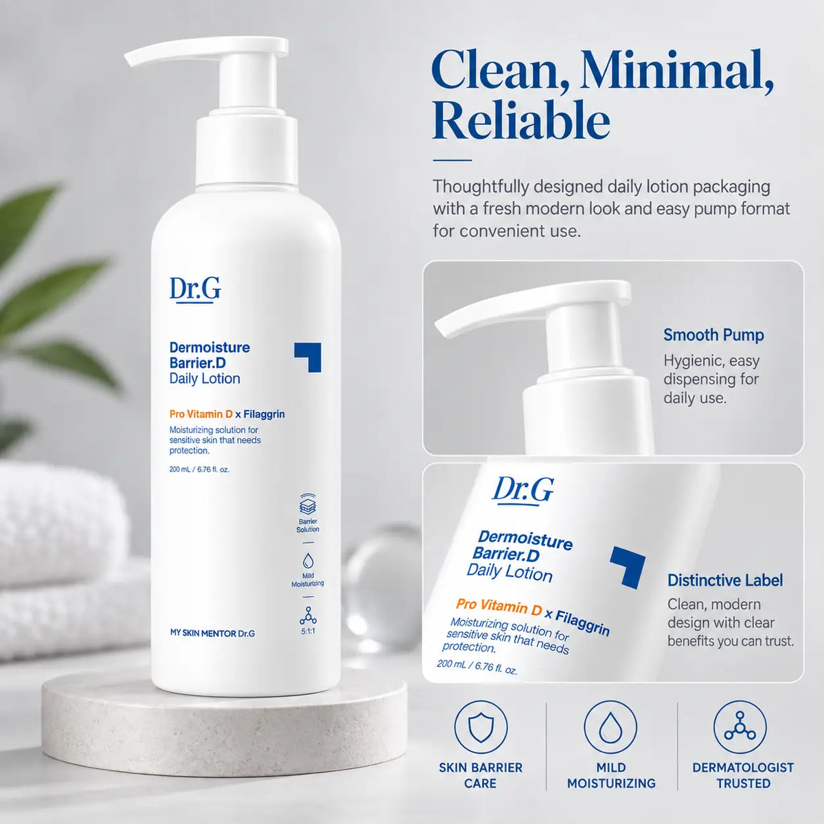 Dr.G Dermoisture Barrier D Daily Lotion 200ml