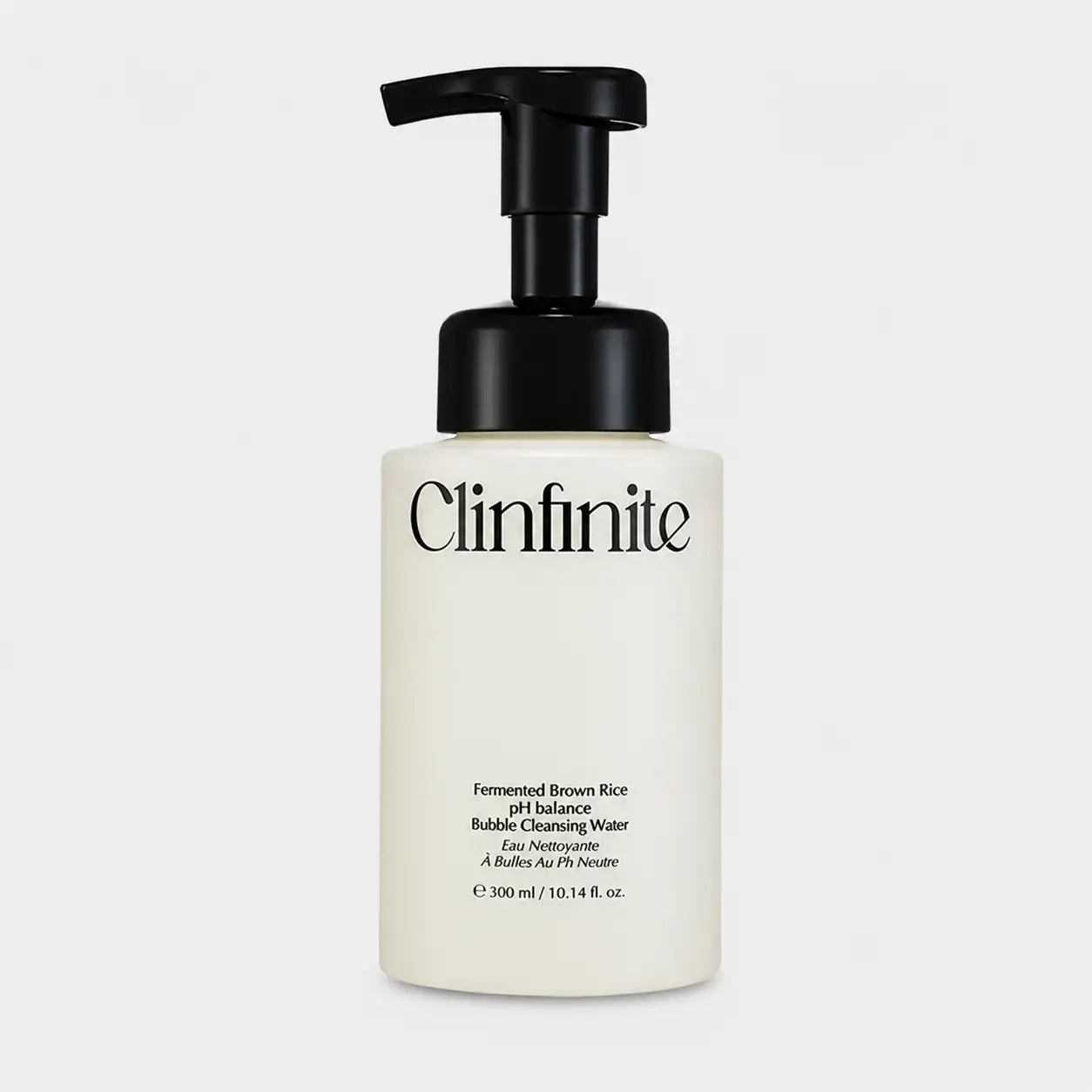 Clinfinite Fermented Rice Mild Acidic Bubble Cleansing Water 300ml, Korean rice cleansing water