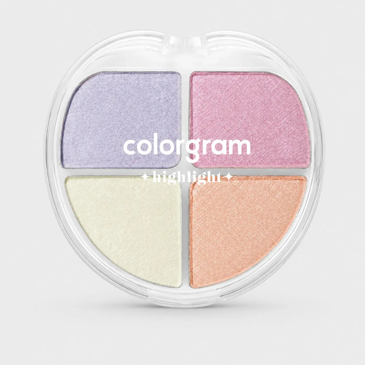 Colorgram Tintory Highlighter Palette Jelly Beam compact