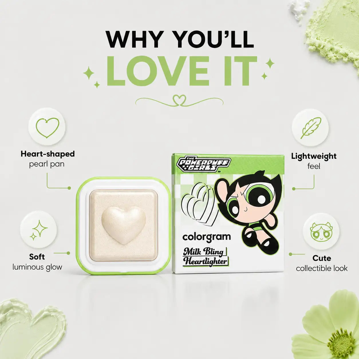 Colorgram Milk Bling Heartlighter 07 Buttercup Ivory (view 11)