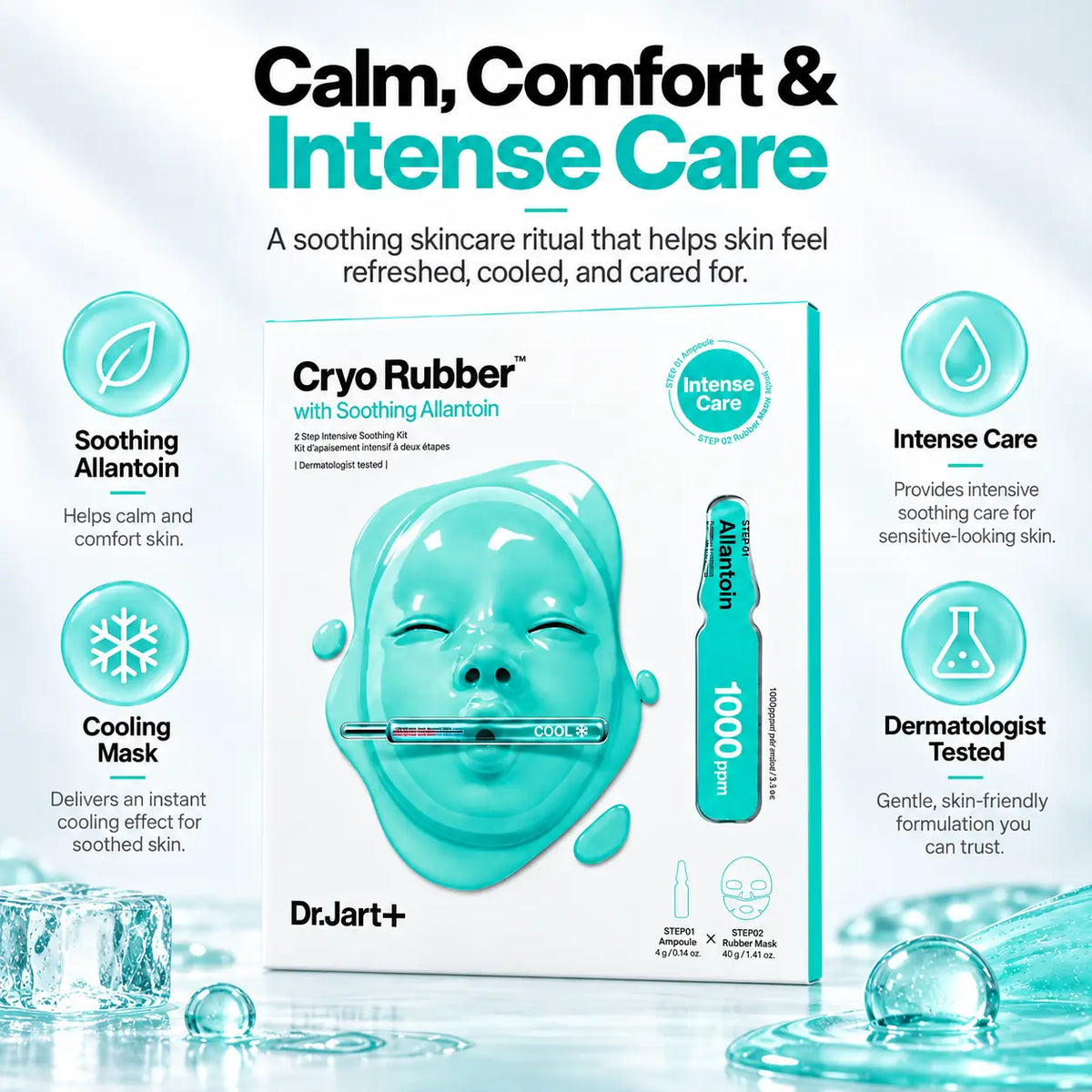 Dr. Jart+ Cryo Rubber Mask with Soothing Allantoin 1ea