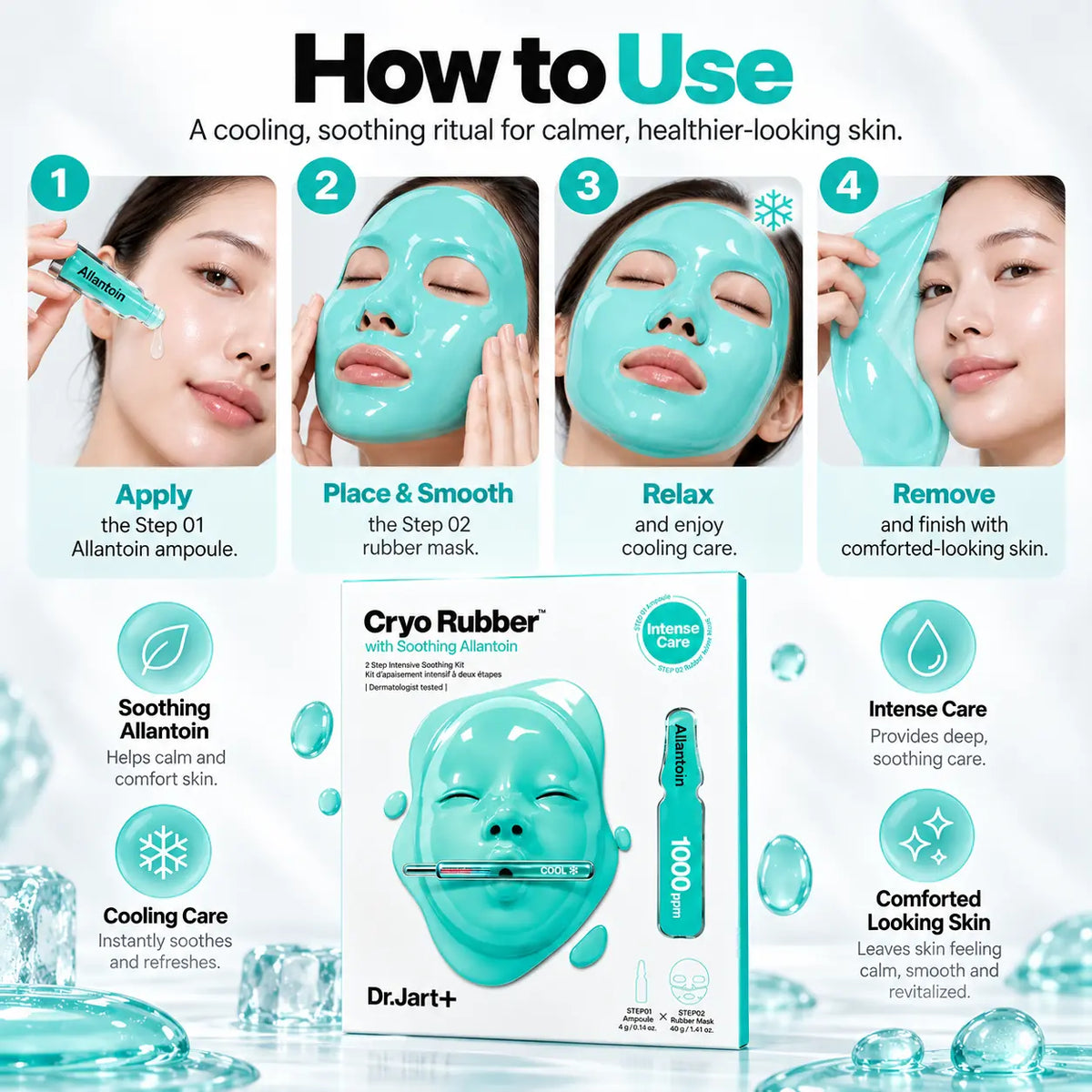 Dr. Jart+ Cryo Rubber Mask with Soothing Allantoin 1ea
