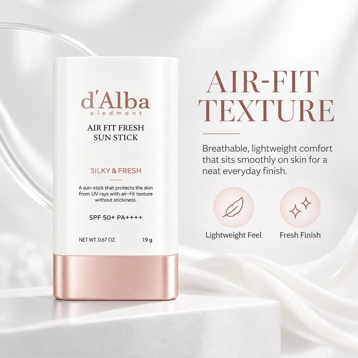 d'Alba Air Fit Fresh Sun Stick SPF50+ PA++++ 19g