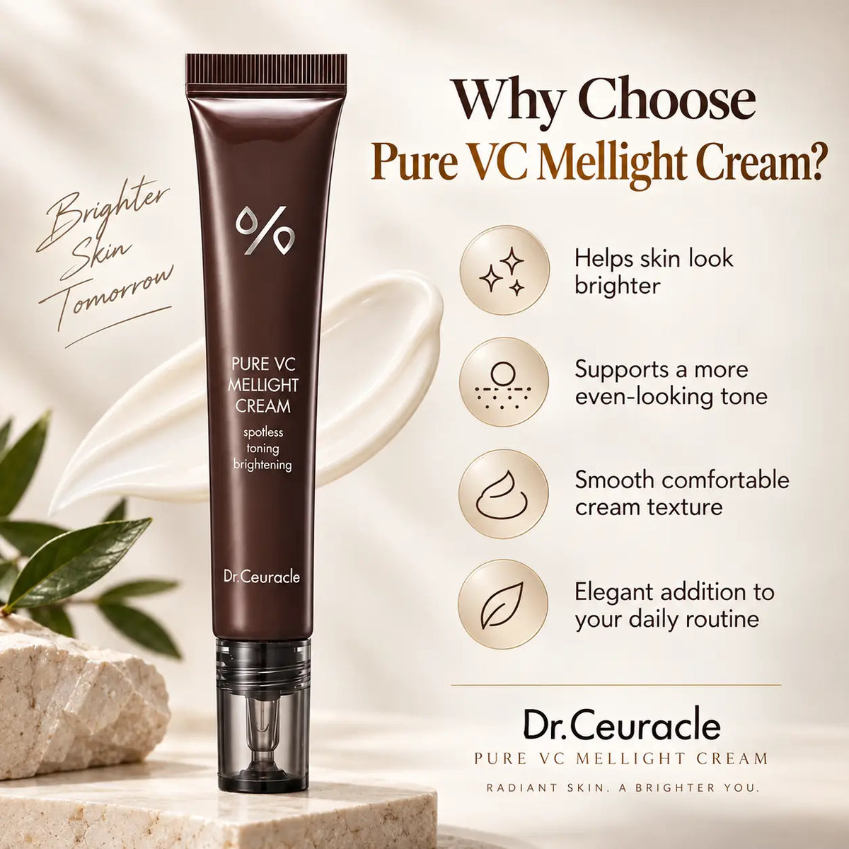 Dr. Ceuracle Pure Vc Mellight Cream 20g