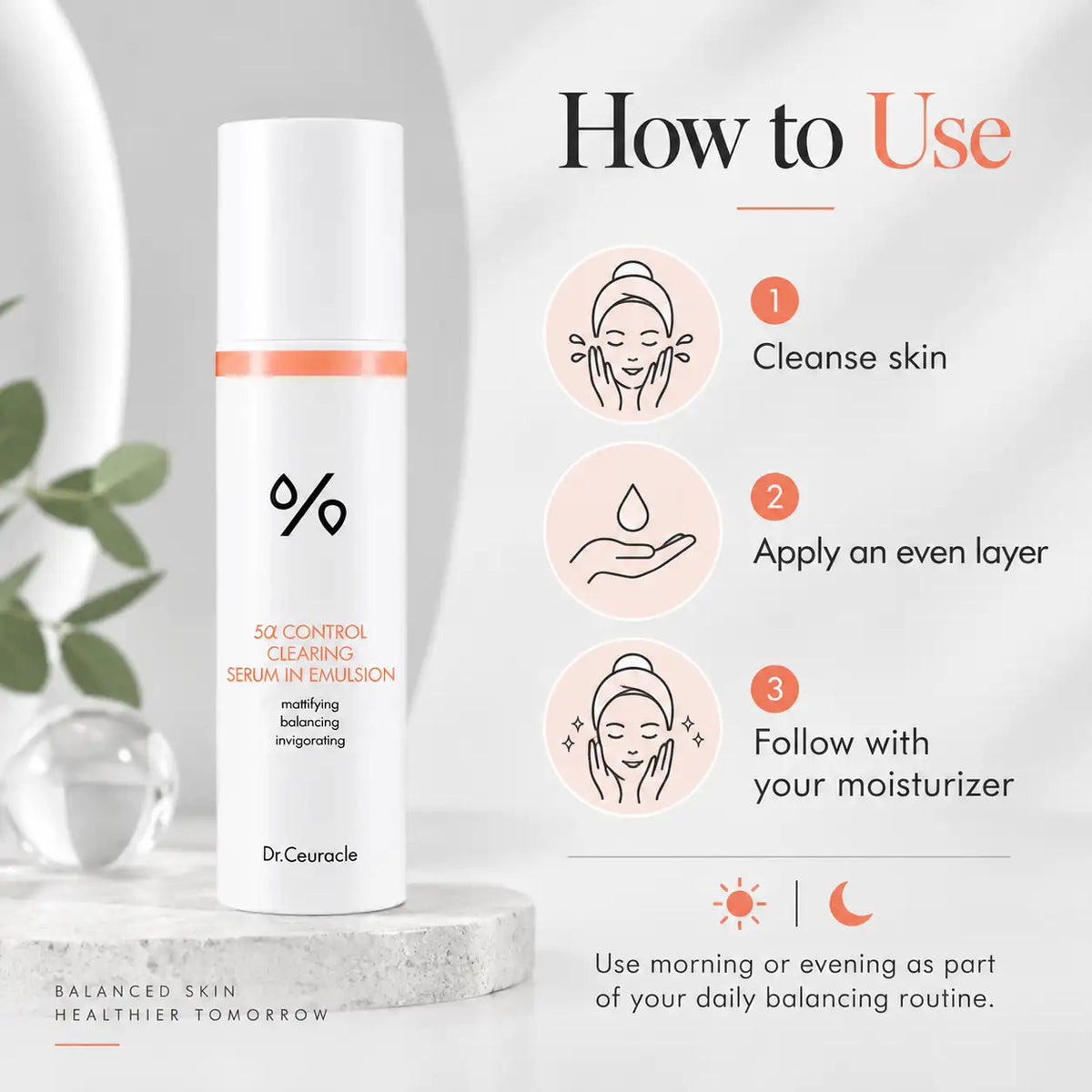 Dr. Ceuracle 5α Control Clearing Serum in Emulsion 100ml