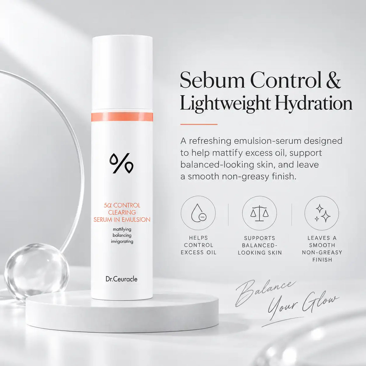 Dr. Ceuracle 5α Control Clearing Serum in Emulsion 100ml