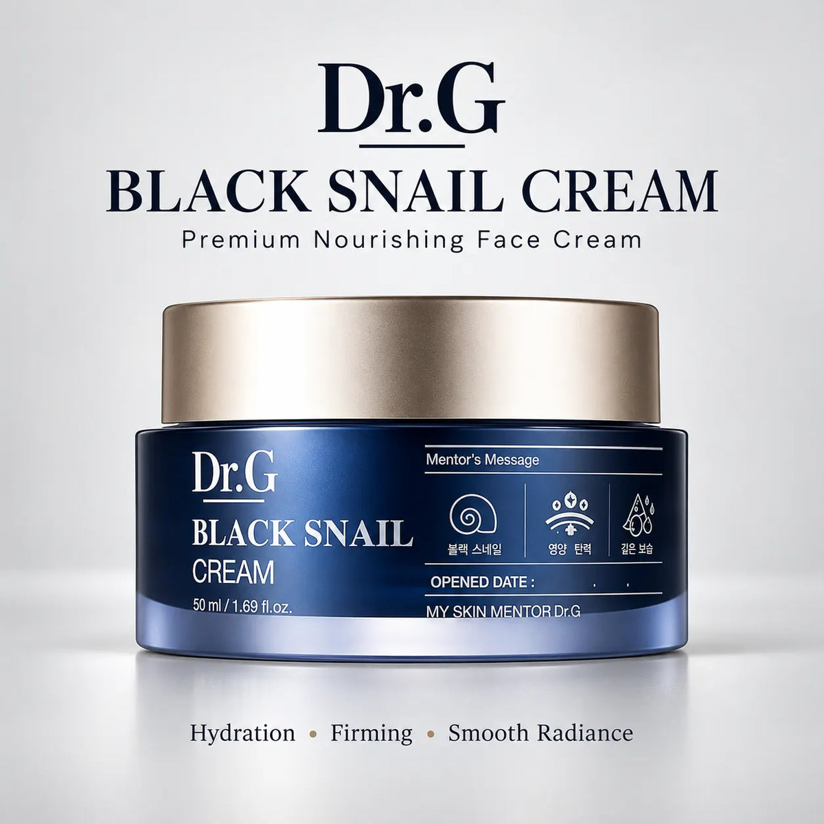 Dr.G Black Snail Cream Nail Polish Nail Color 50ml