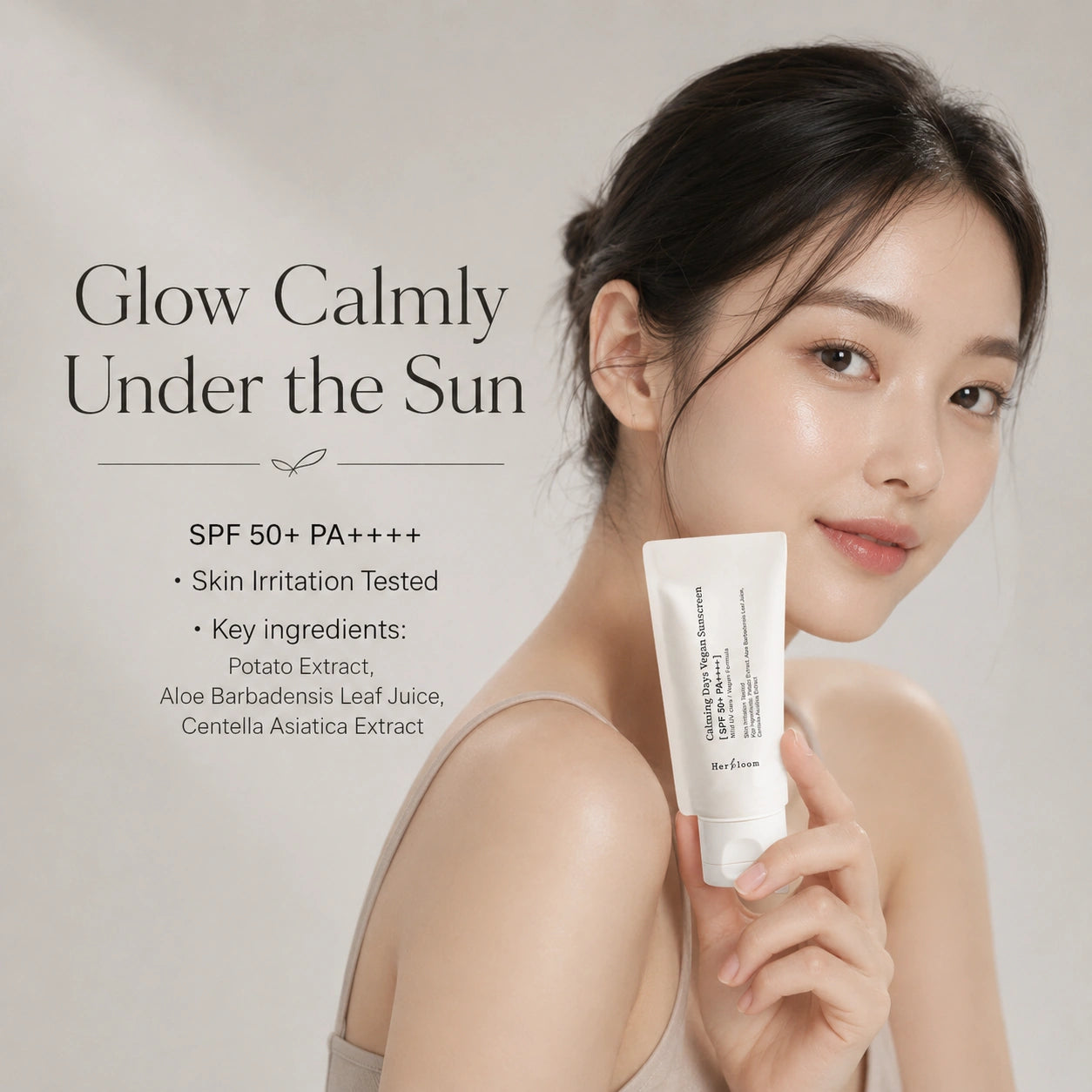 HERBLOOM Calming Days Vegan Sunscreen SPF50 50ml