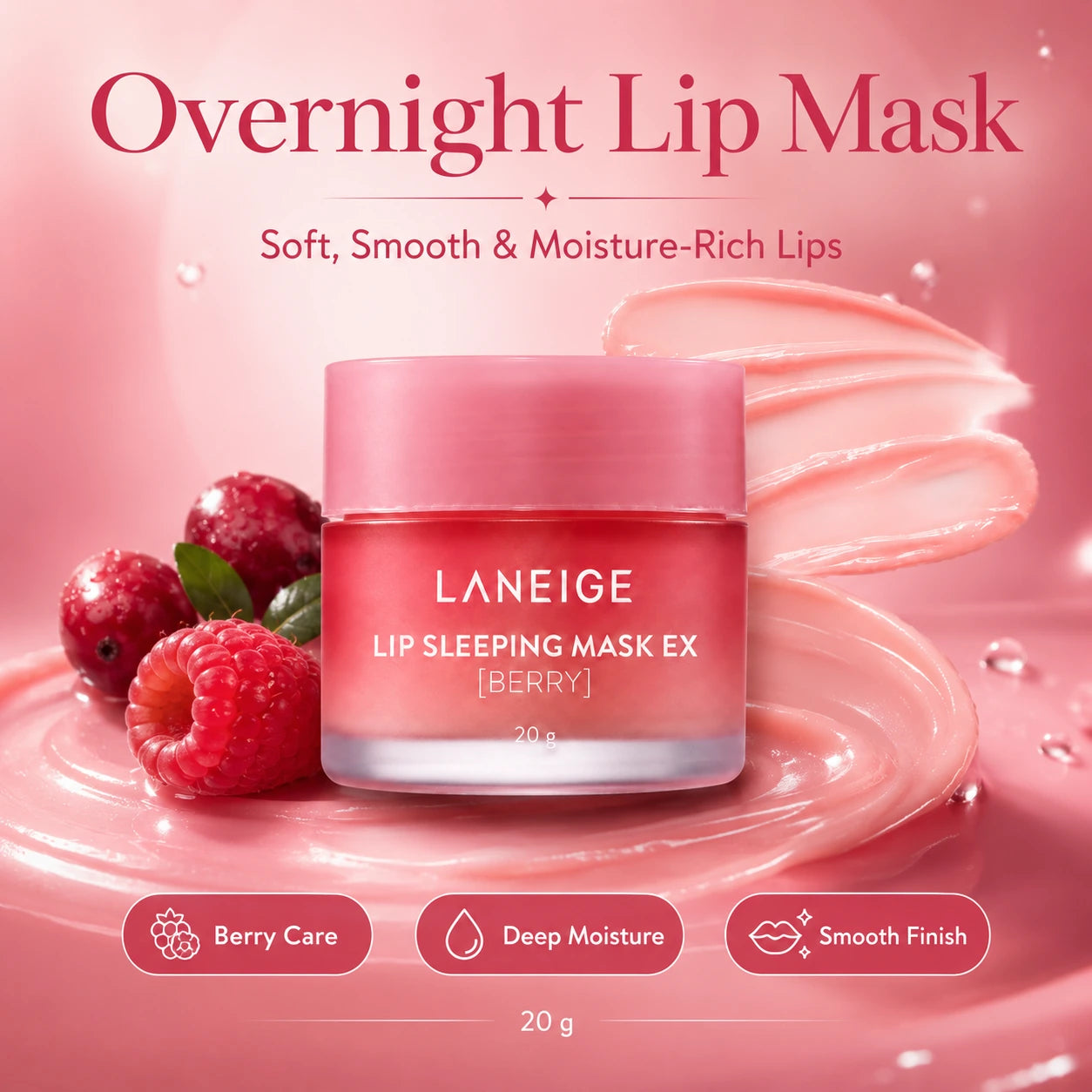 LANEIGE Lip Sleeping Mask Berry 20g