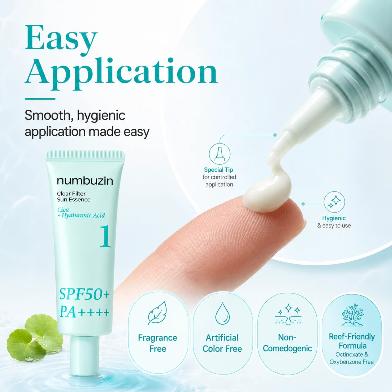 numbuzin No.1 Clear Filter Sun Essence SPF50 50ml
