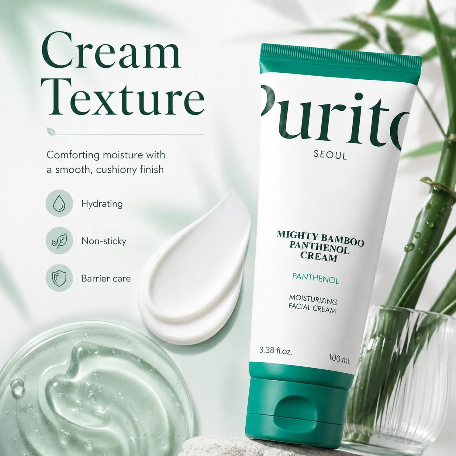 PURITO Mighty Bamboo Panthenol Cream 100ml