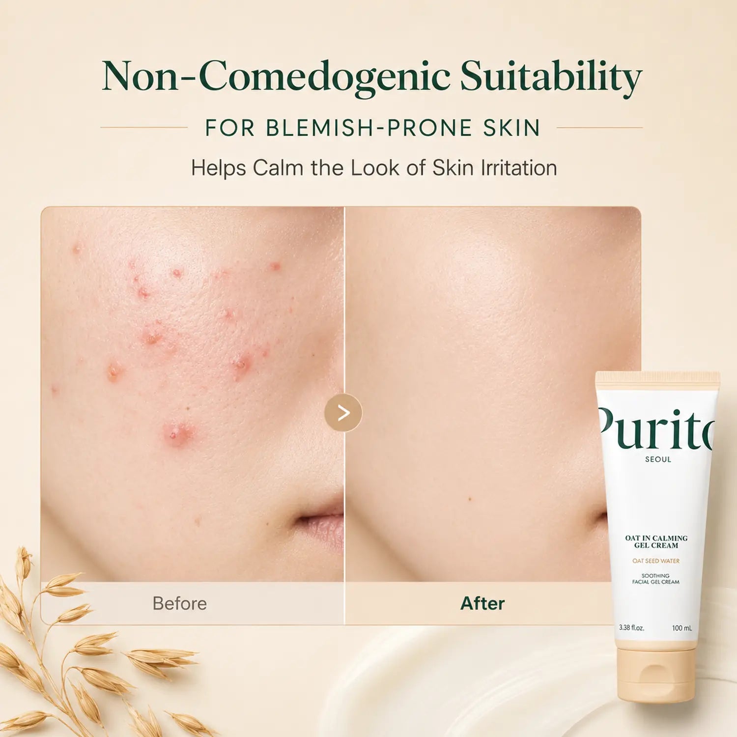 PURITO Oat In Calming Gel Cream 100ml