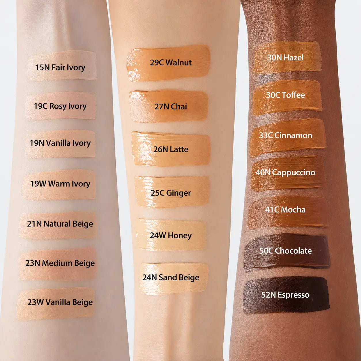 Milk Touch Milky Glow Cushion applied to skin (view 12)