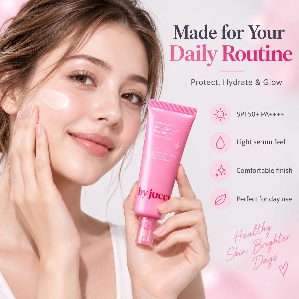 By Juccy Gooseberry Juicy Glow Up Sun Serum 50ml