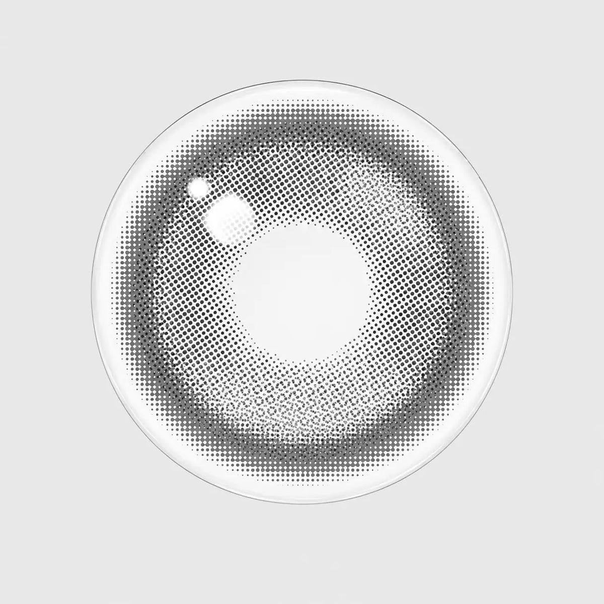 Cocoview Glow Gray daily colour contact lens pack front view