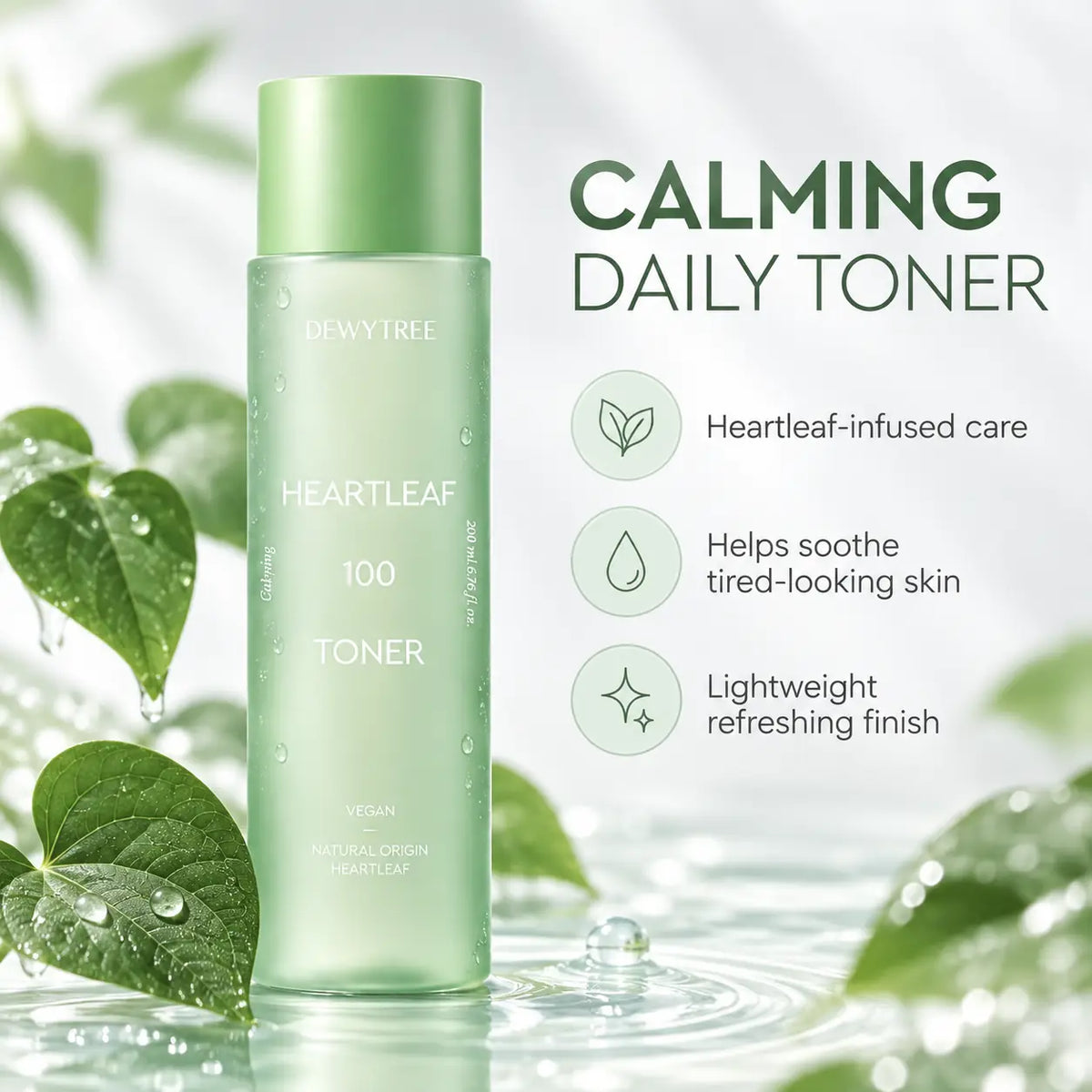 DEWYTREE Heartleaf 100 Toner 200ml