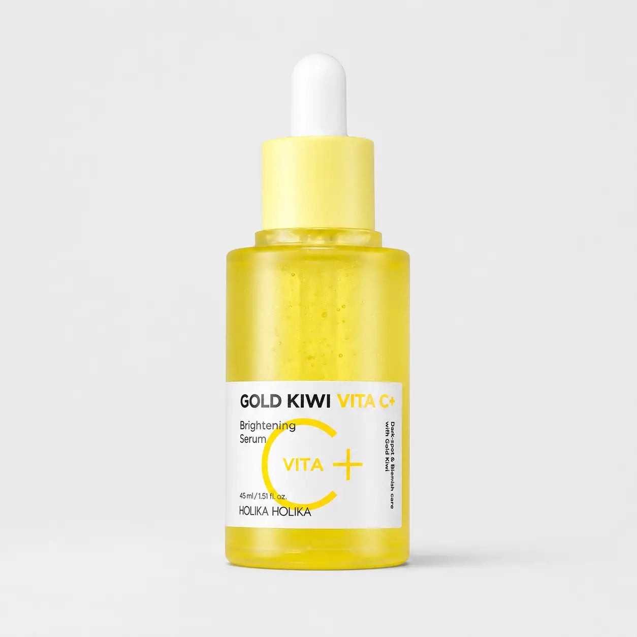 Holika Holika Gold Kiwi Vita C Brightening Serum 45ml bottle, Korean vitamin C serum