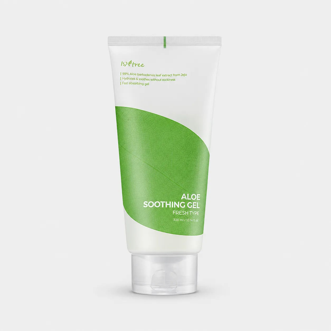 Isntree Aloe Soothing Gel Fresh Type 300ml front of pump bottle