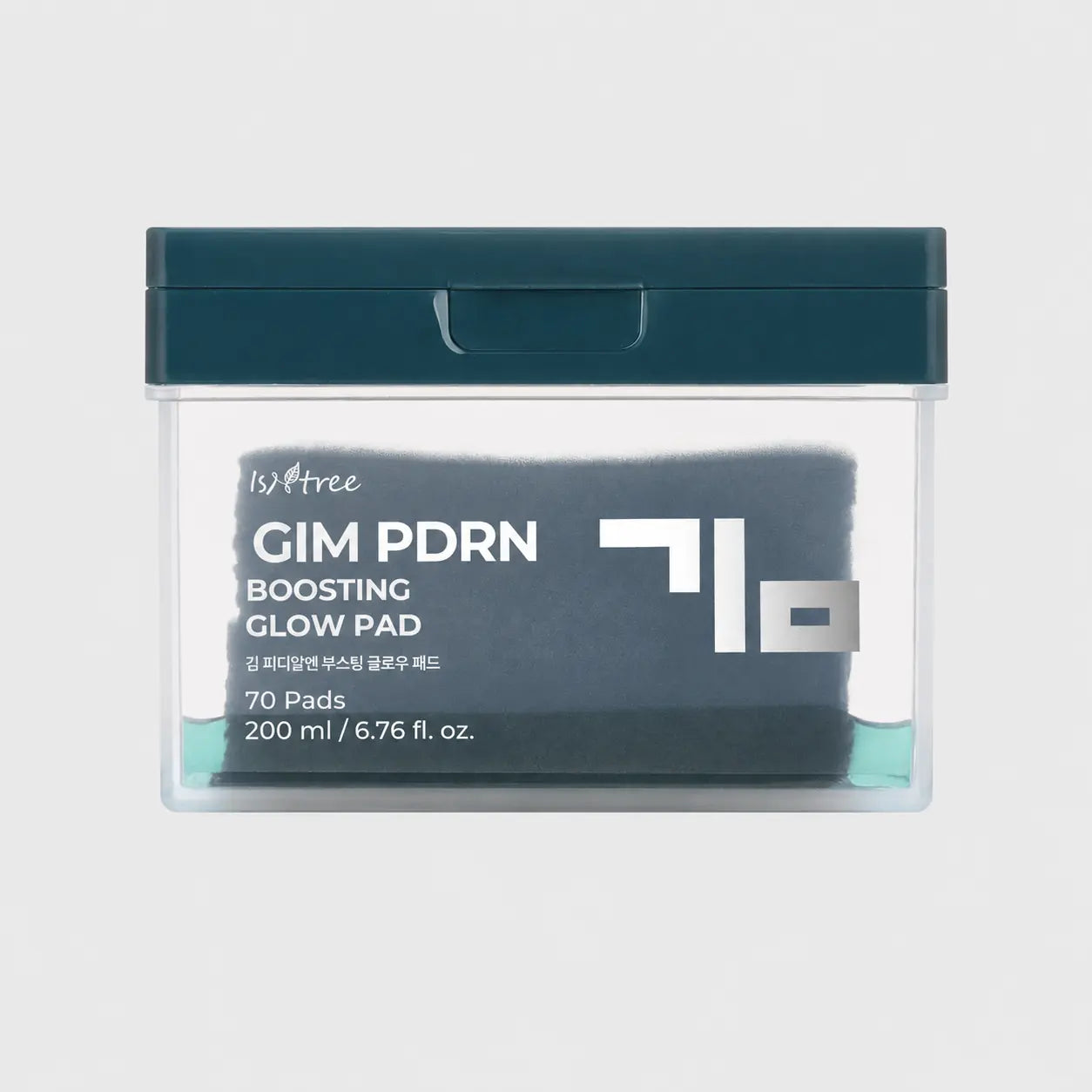 Isntree Gim PDRN Boosting Glow Pad tub of 70 front label