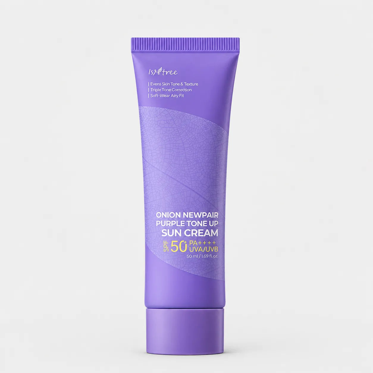 Isntree Onion Newpair Purple Tone Up Sun Cream 50ml bottle front label