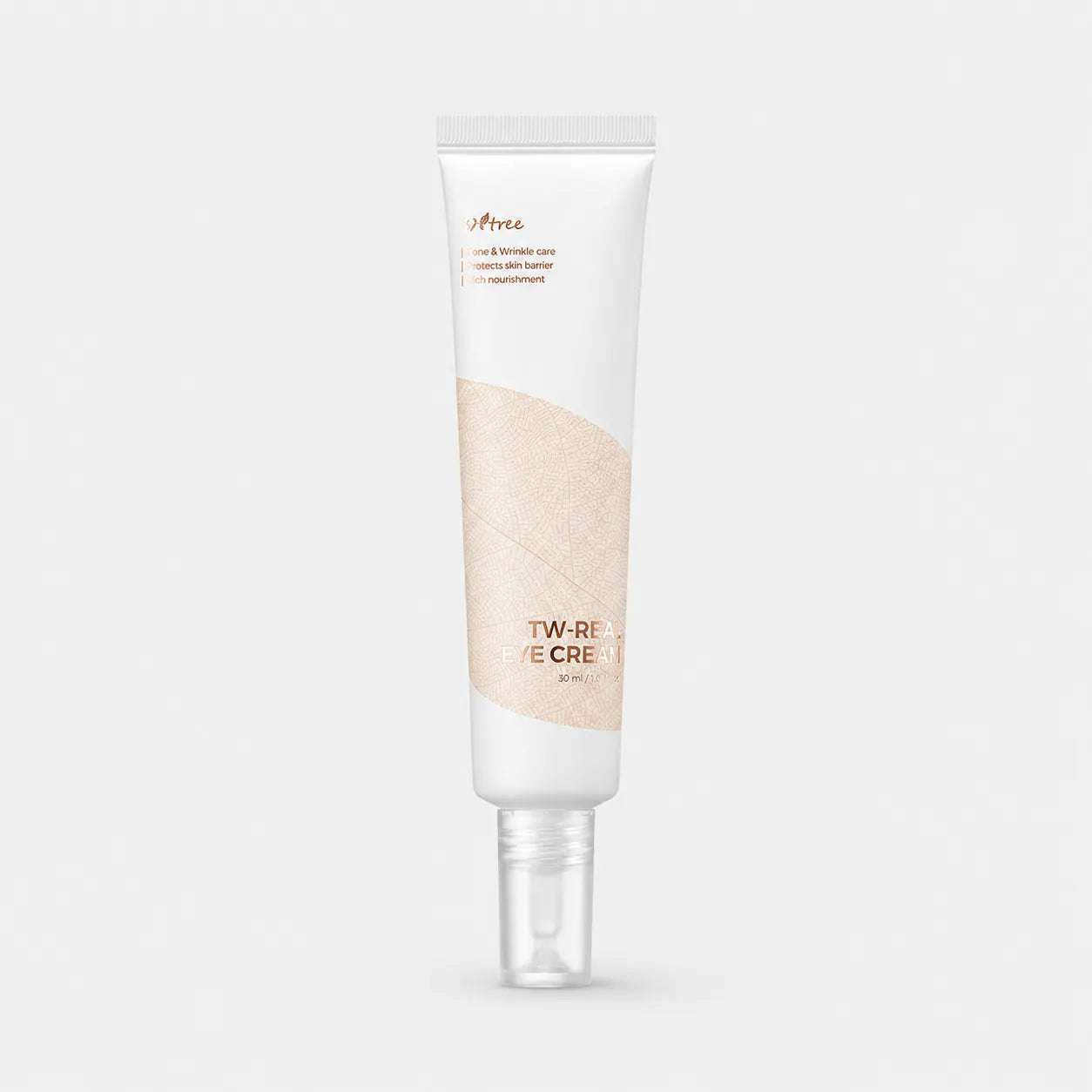 Isntree TW Real Eye Cream 30ml tube front label