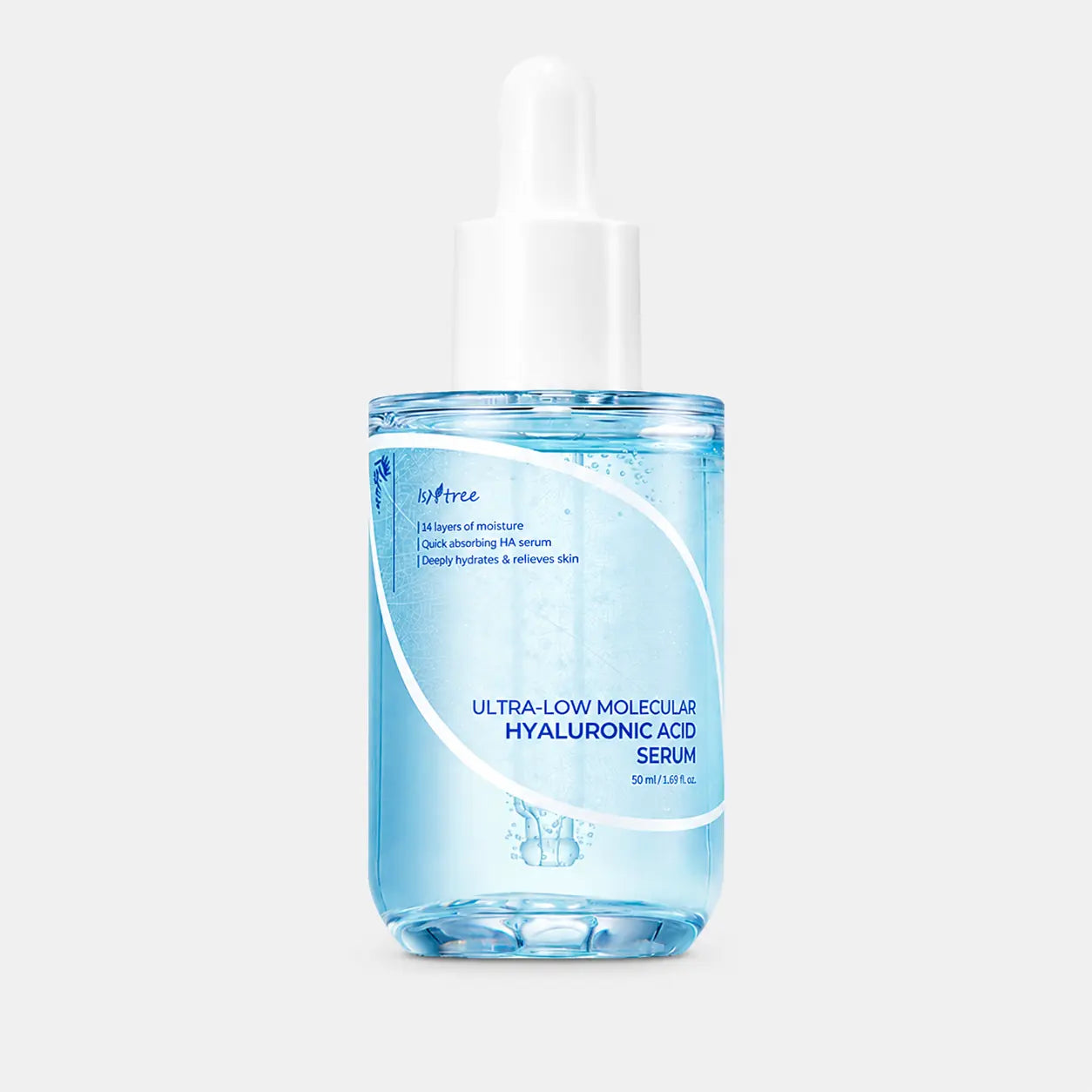 Isntree Ultra Low Molecular Hyaluronic Acid Serum 50ml bottle front label
