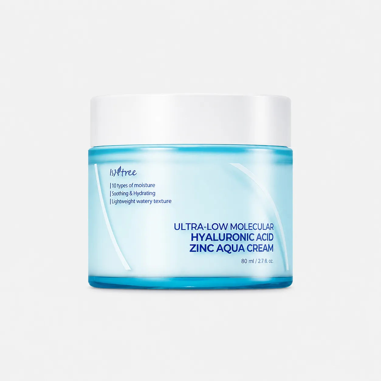 Isntree Zinc Aqua Cream 80ml jar front label