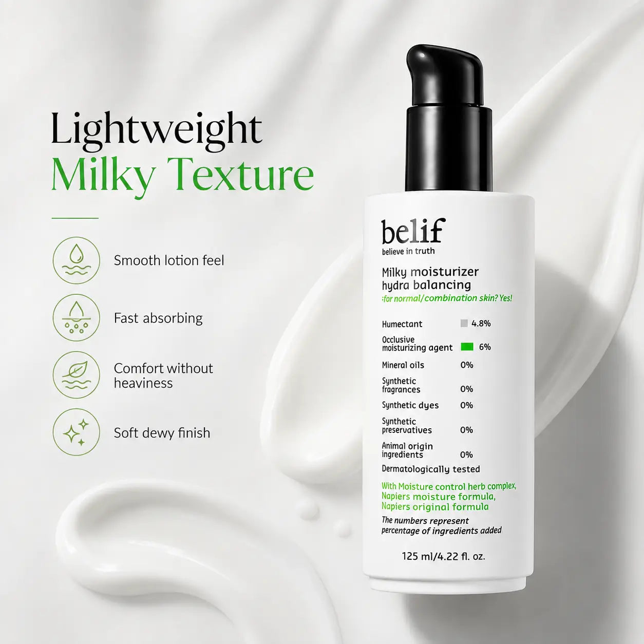 belif Milky Moisturizer Hydra Balancing 125ml