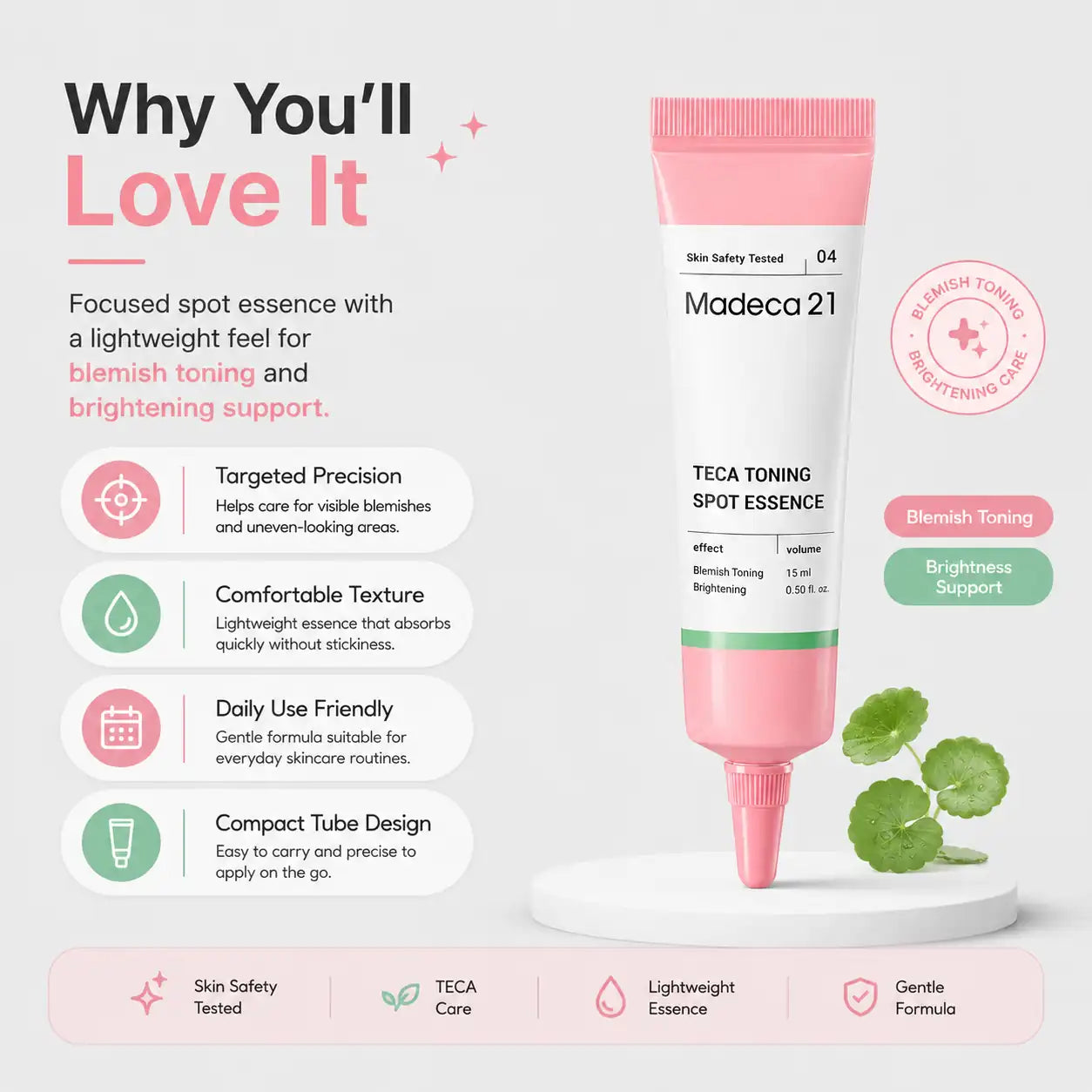 Madeca21 Teca Toning Spot Essence 15ml