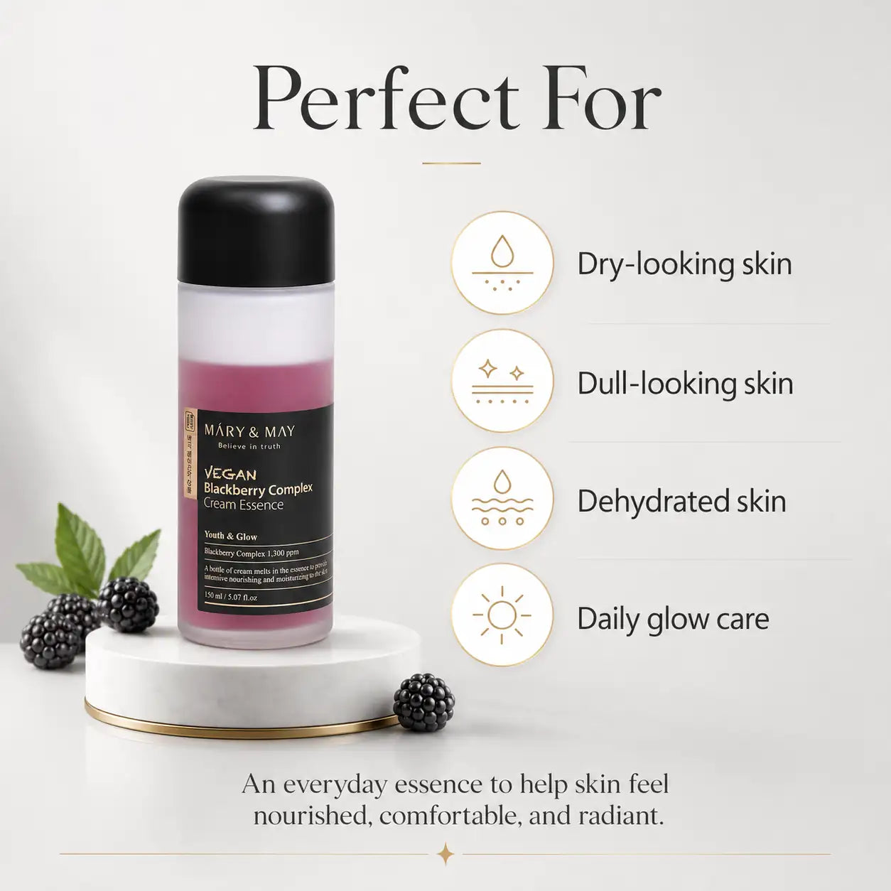 Mary&May Blackberry Complex Cream Essence 140ml