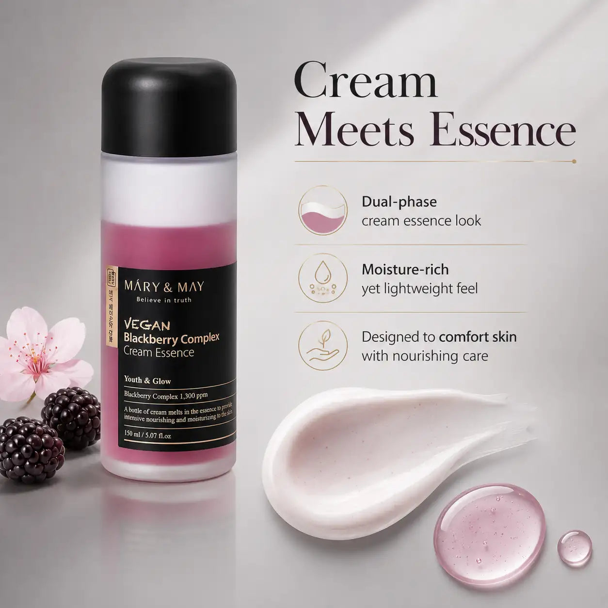 Mary&May Blackberry Complex Cream Essence 140ml