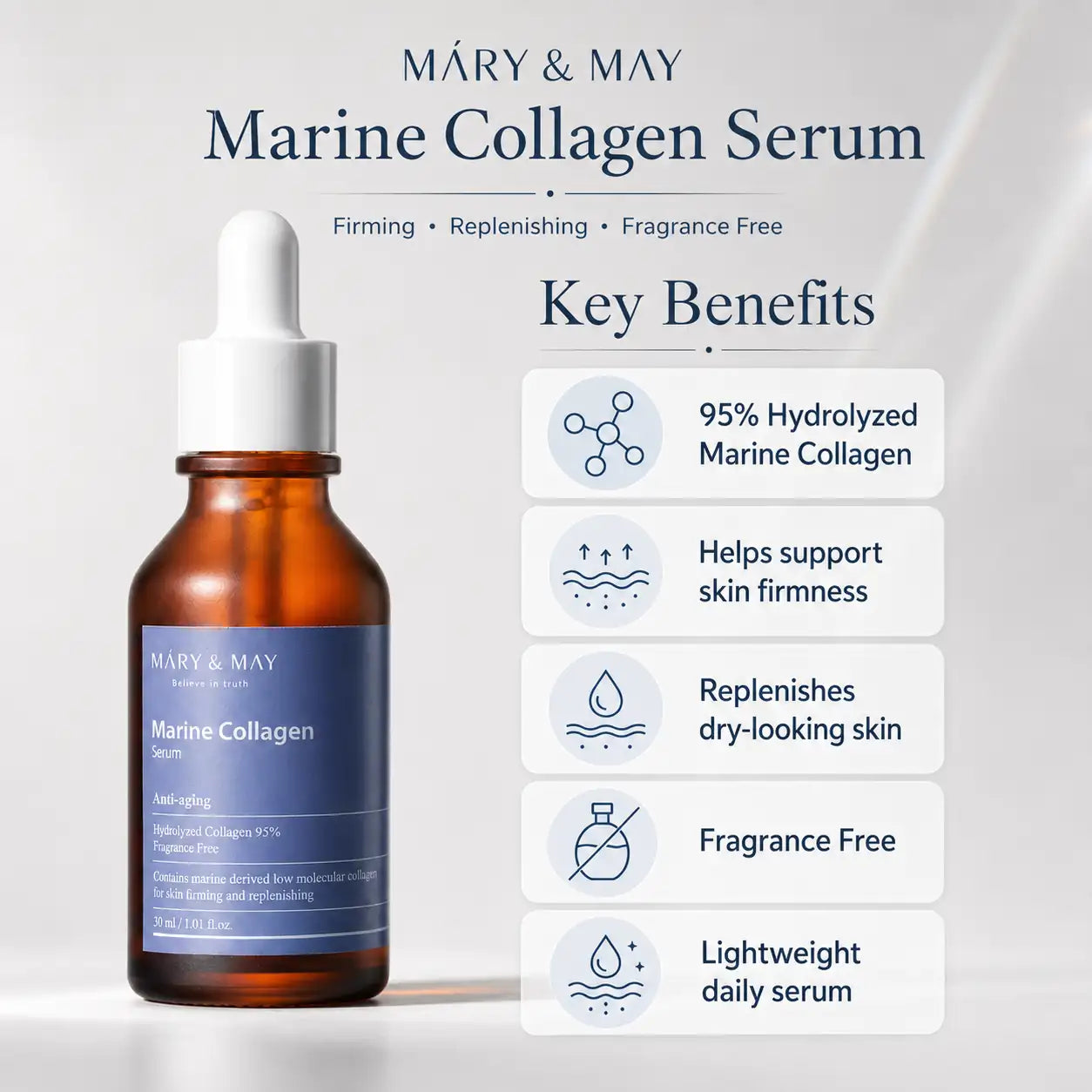 Mary&May Marine Collagen Serum 30ml