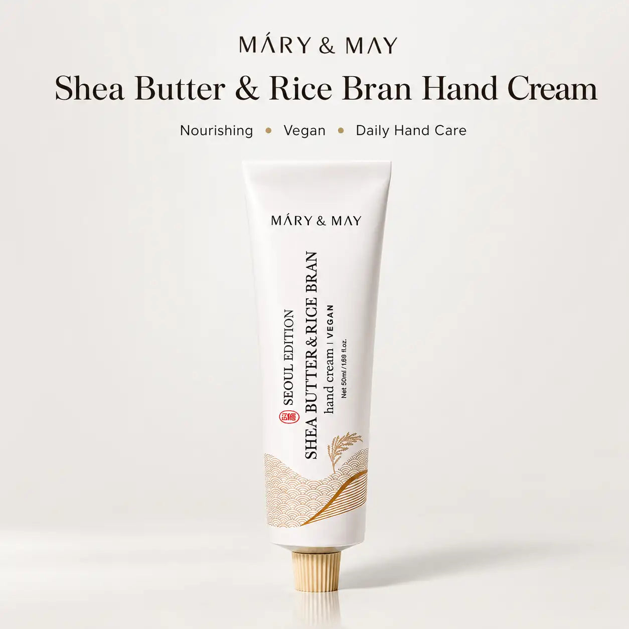 Mary&May Seoul Edition Shea Butter & Rice Bran Hand Cream 50ml