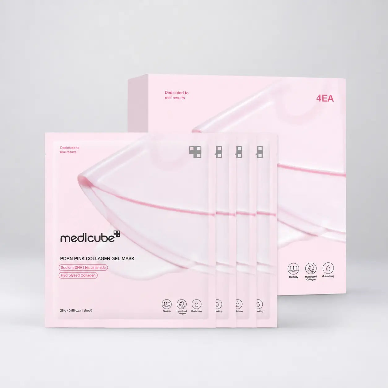 Medicube PDRN Pink Collagen Gel Mask 4ea