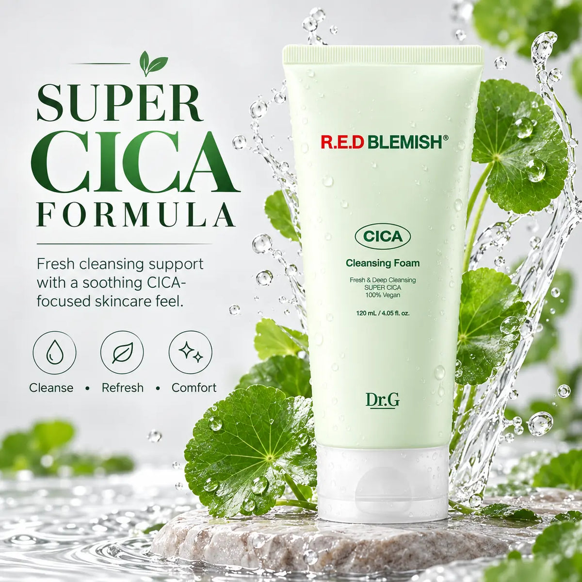Dr.G Red Blemish Cica Cleansing Foam 120ml