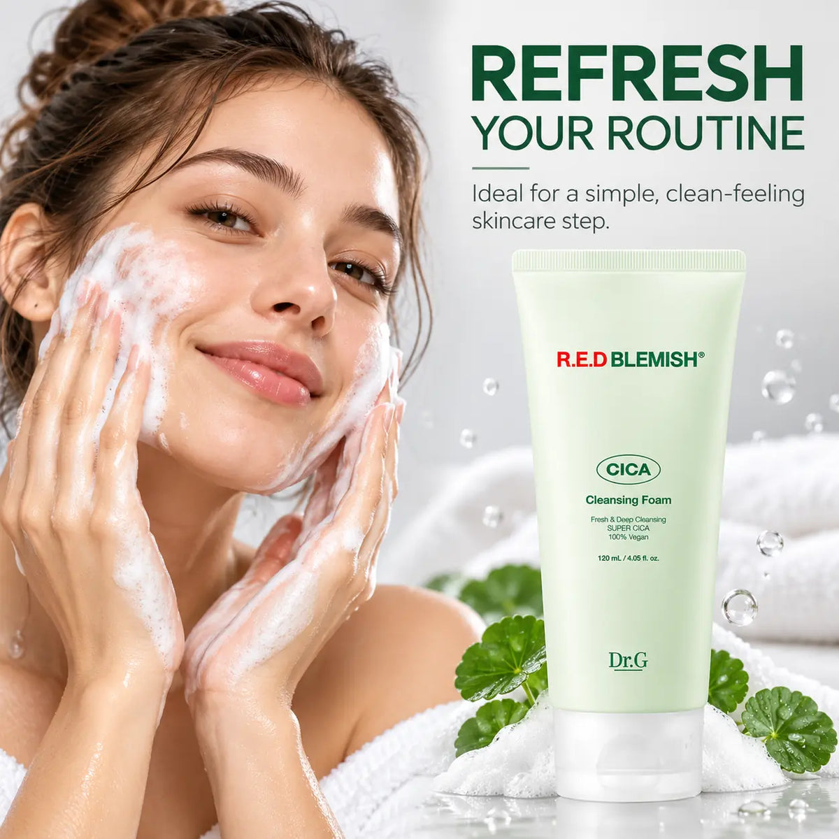 Dr.G Red Blemish Cica Cleansing Foam 120ml