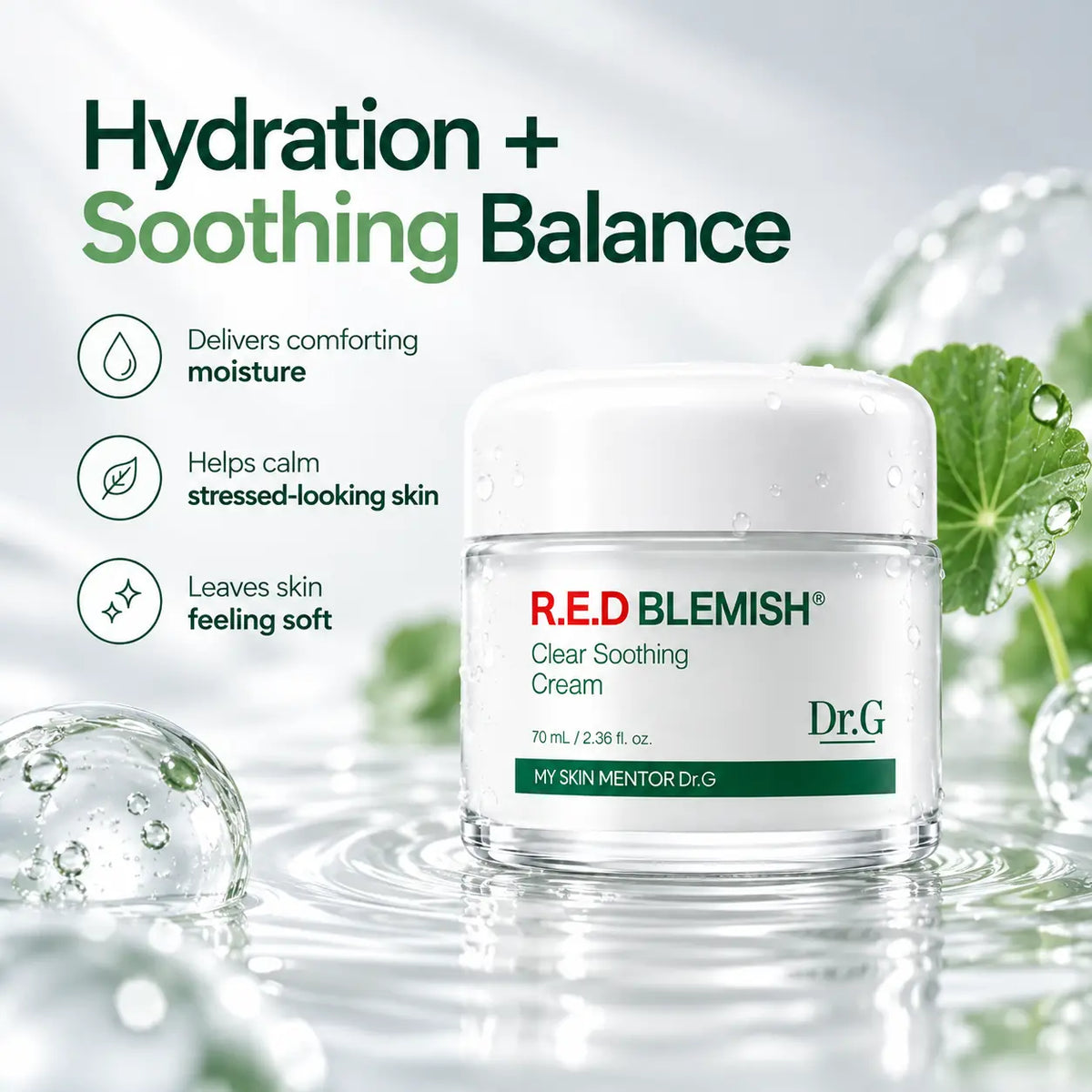 Dr.G Red Blemish Clear Soothing Cream 70ml
