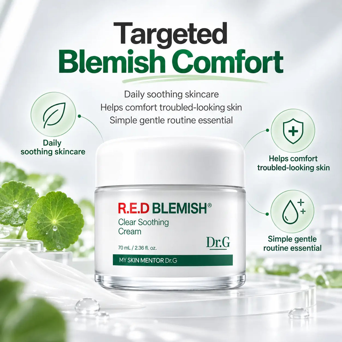 Dr.G Red Blemish Clear Soothing Cream 70ml