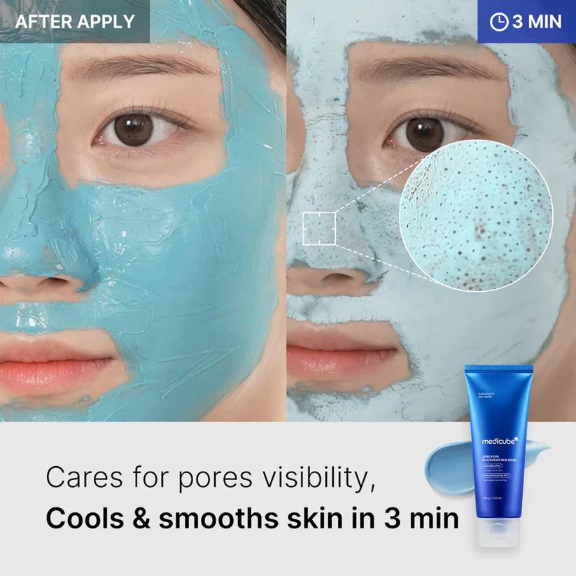 Medicube Zero Pore Blackhead Mud Mask 100ml