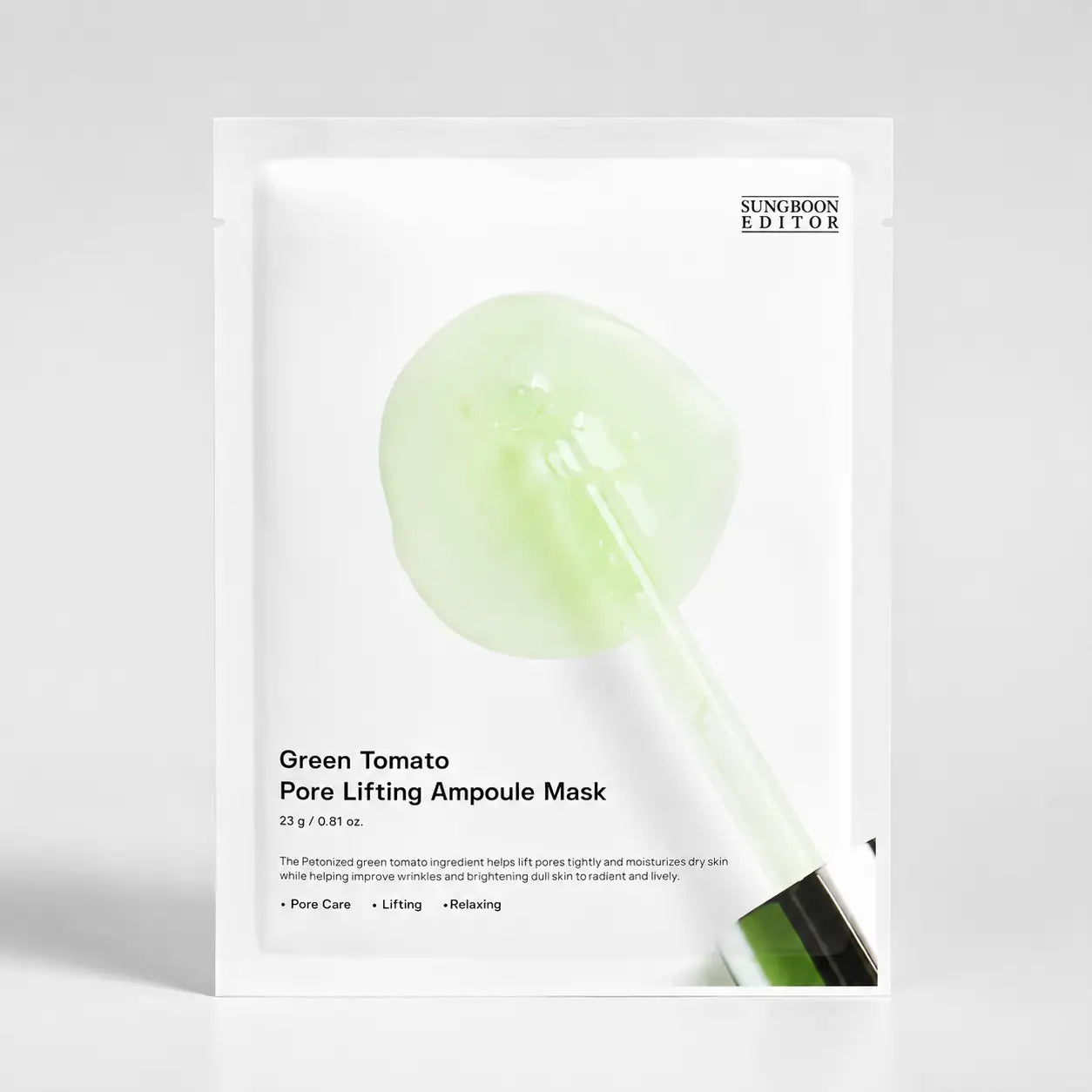 SUNGBOON EDITOR Green Tomato Pore Lifting Ampoule sachet