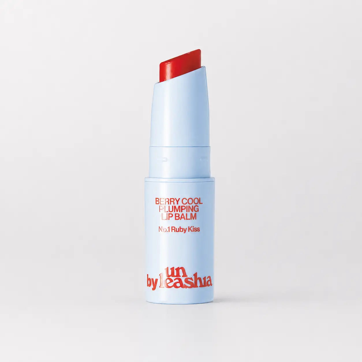 UNLEASHIA berry cool plumping lip balm tube front